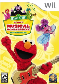 Sesame Street: Elmo's Musical Monsterpiece Wii  box art